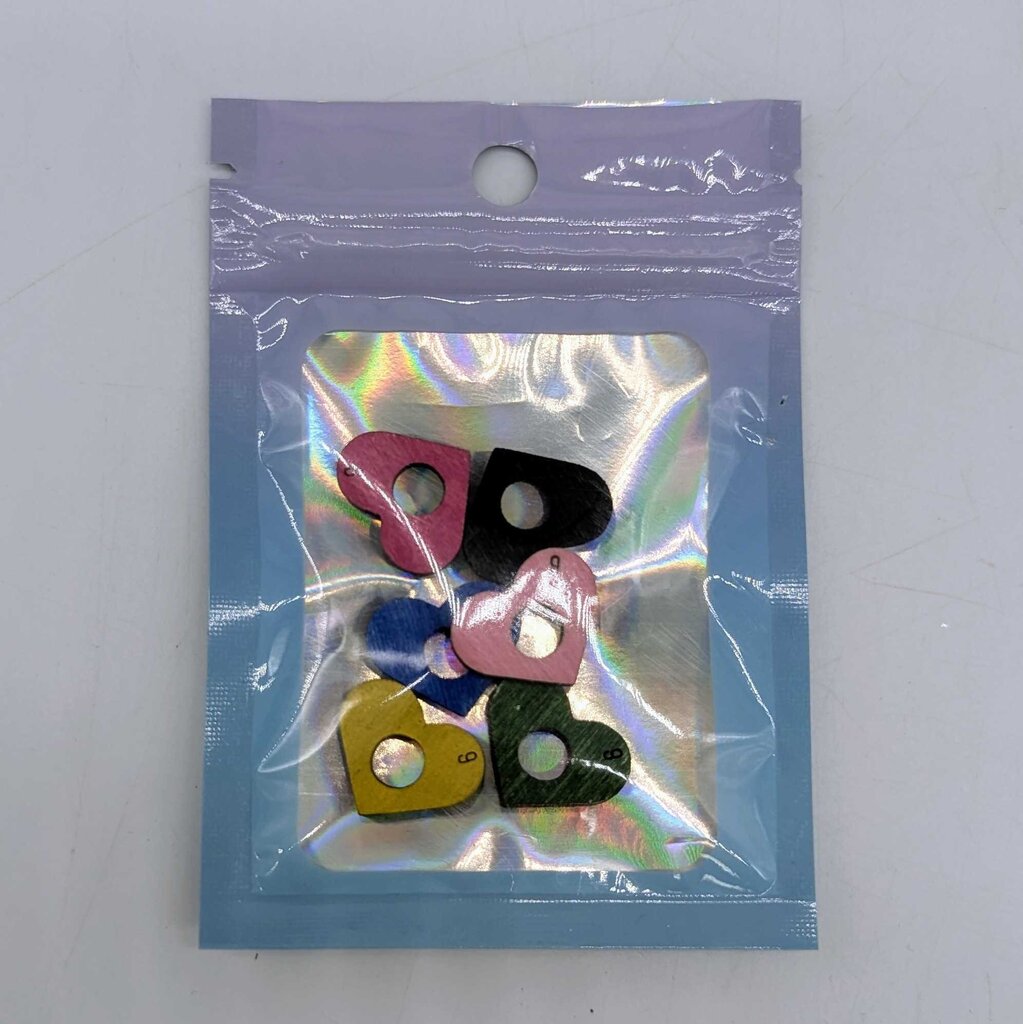 CT - Stitch Marker 6 Hearts #9