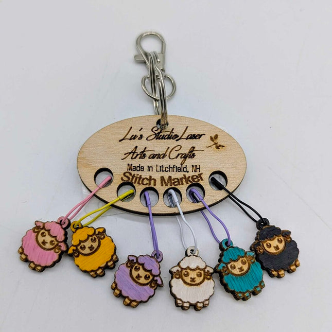CT - Stitch Marker 6 Hearts #10
