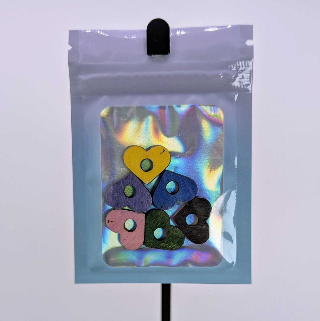 CT - Stitch Marker 6 Hearts #7