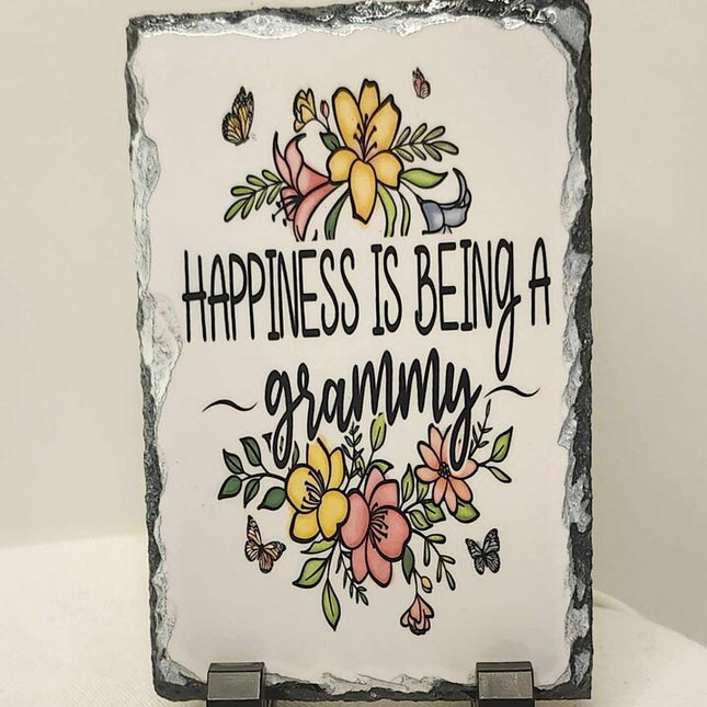 Shelf sitter- Happiness is Grammy slate