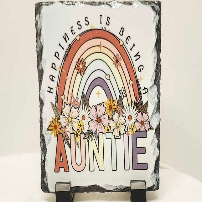 Shelf sitter- Auntie slate
