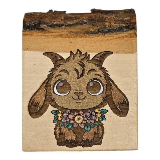 Mini Floral Goat