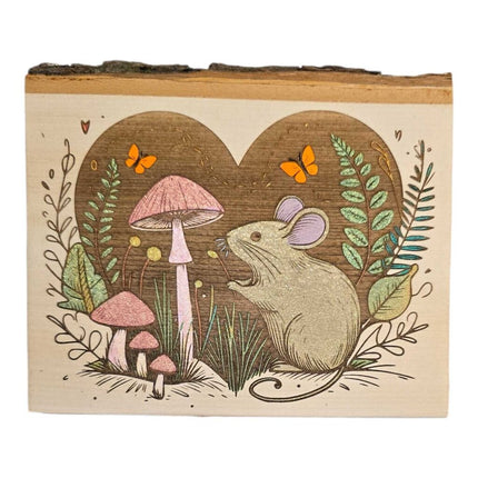 Mouse w/Mushrooms