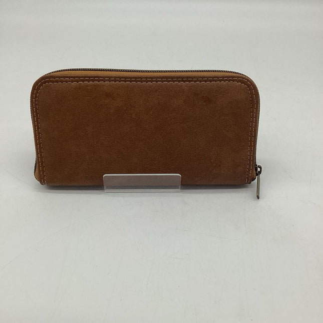 Zip Around Wallet- Tan