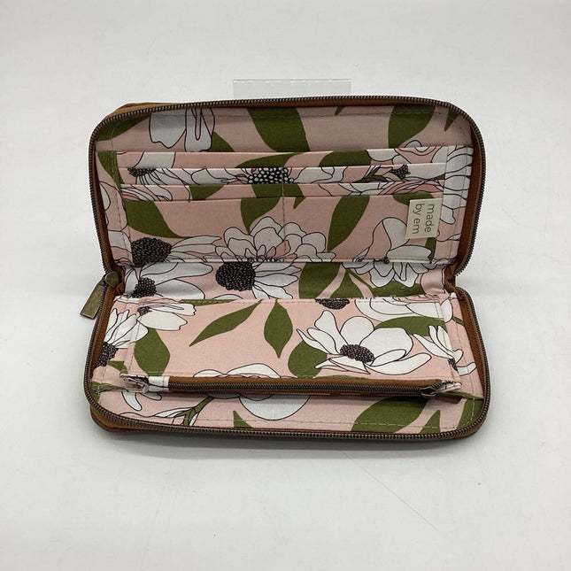 Zip Around Wallet- Tan