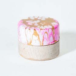 Ring Box - pink white gold - view 3
