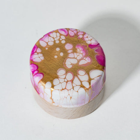 Ring Box - pink white gold