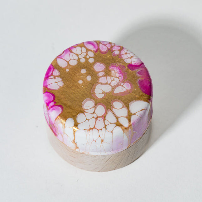 Ring Box - pink white gold