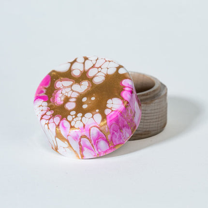 Ring Box - pink white gold