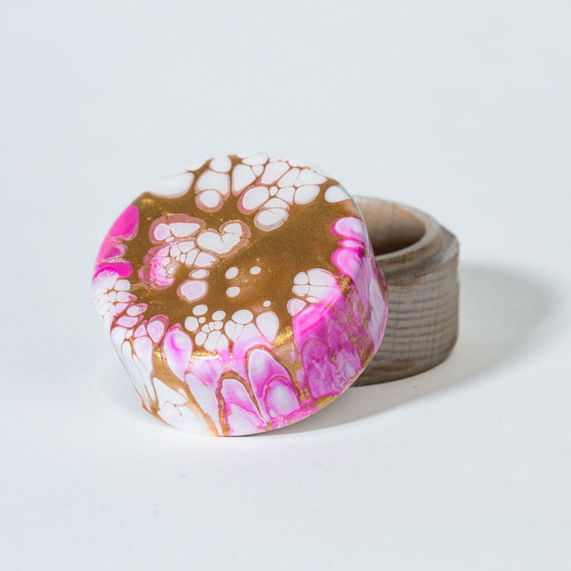 Ring Box - pink white gold