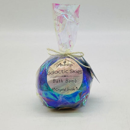 Galactic Skies - Suprise Mini Crystal Jumbo 10oz Bath Bomb