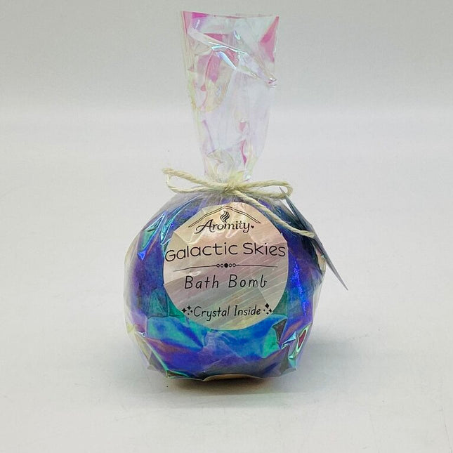 Galactic Skies - Suprise Mini Crystal Jumbo 10oz Bath Bomb