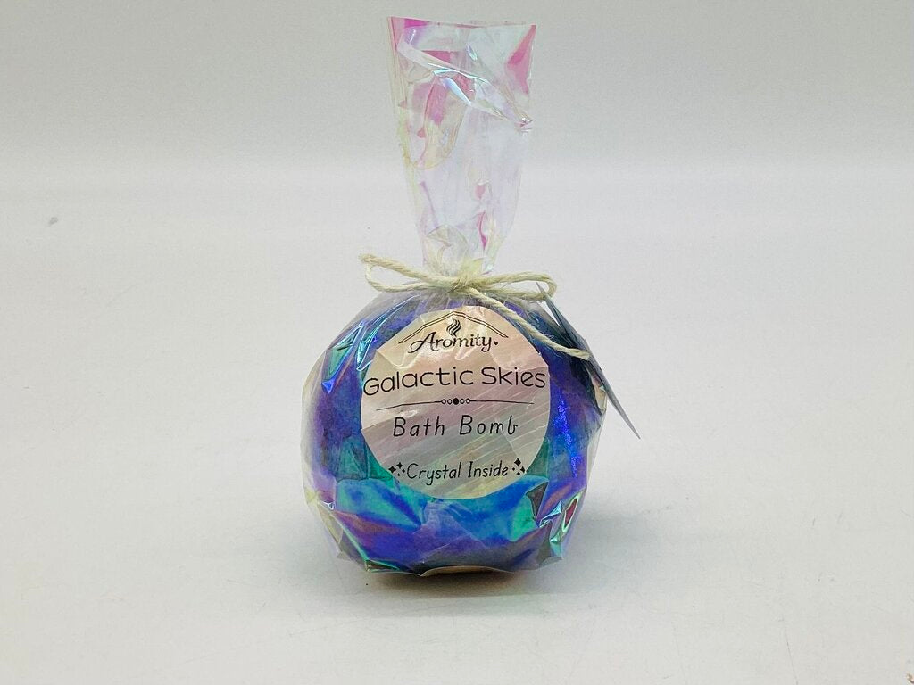 Galactic Skies - Suprise Mini Crystal Jumbo 10oz Bath Bomb