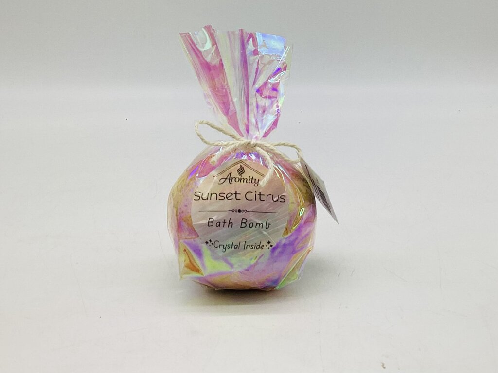 Sunset Citrus - Suprise Mini Crystal Jumbo 10oz Bath Bomb