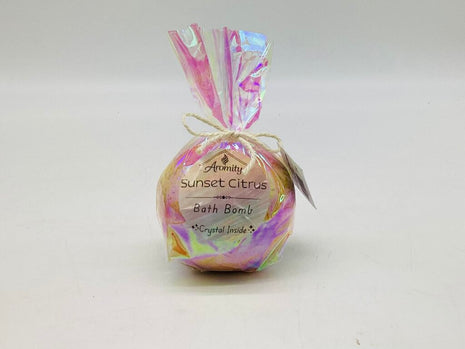Sunset Citrus - Suprise Mini Crystal Jumbo 10oz Bath Bomb
