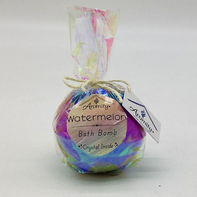 Juicy Watermelon - Suprise Mini Crystal Jumbo 10oz Bath Bomb