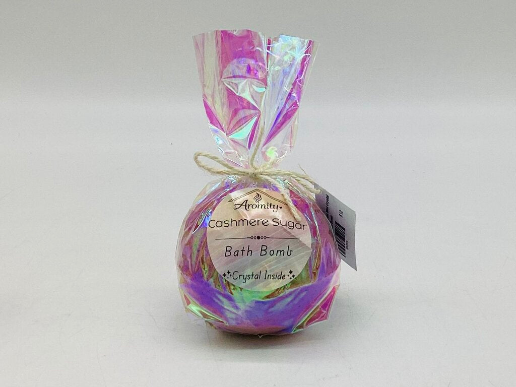 Cashmere Sugar - Suprise Mini Crystal Jumbo 10oz Bath Bomb