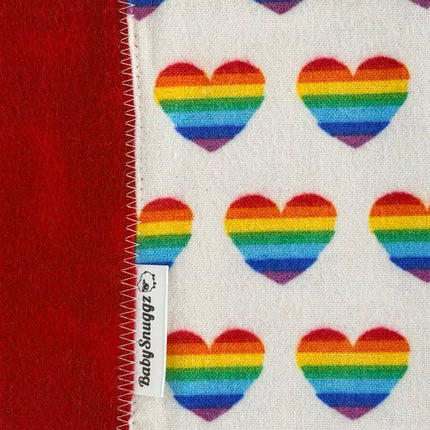 Baby Blanket with Matching Burp Cloth