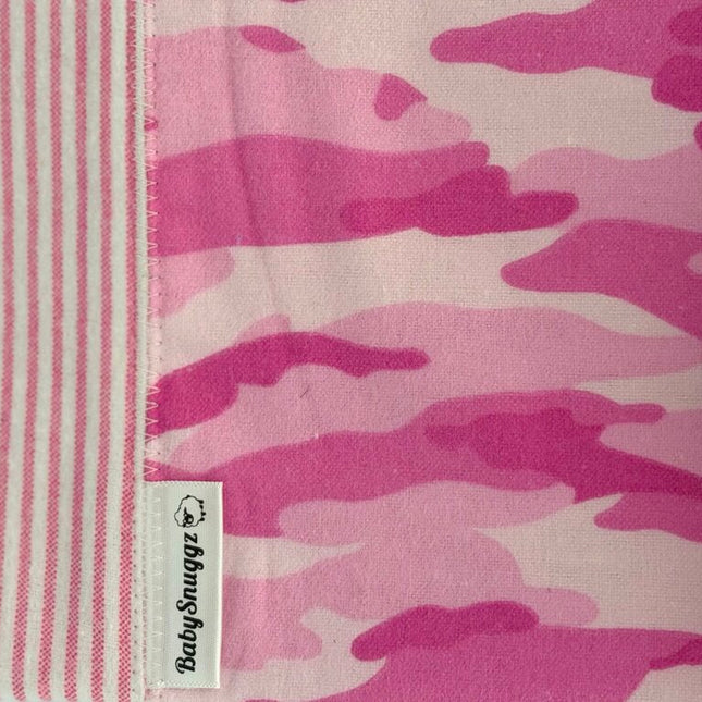 Baby Blanket with Matching Burp Cloth