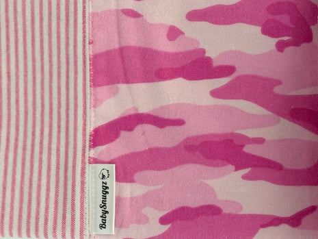 Baby Blanket with Matching Burp Cloth