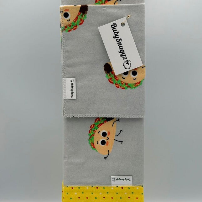 Baby Blanket with Matching Burp Cloth