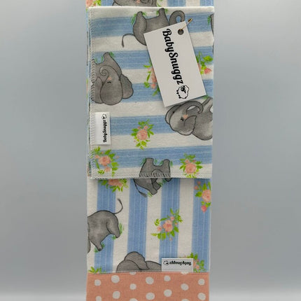 Baby Blanket with Matching Burp Cloth