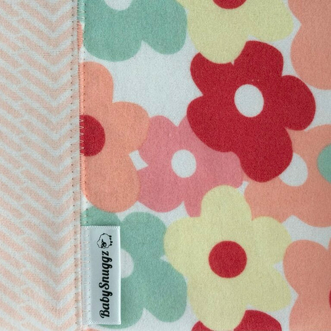 Baby Blanket with Matching Burp Cloth