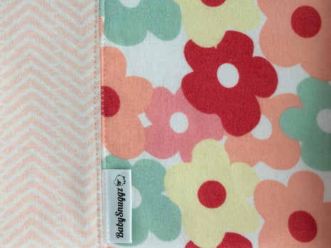 Baby Blanket with Matching Burp Cloth