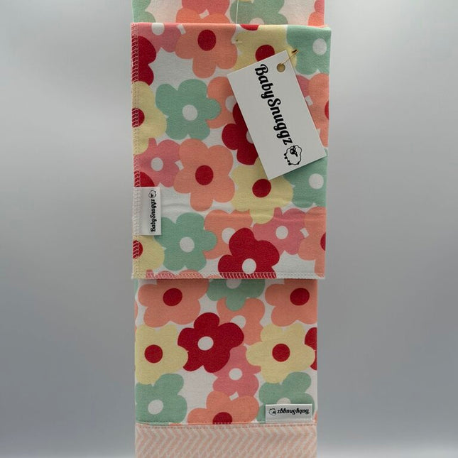 Baby Blanket with Matching Burp Cloth