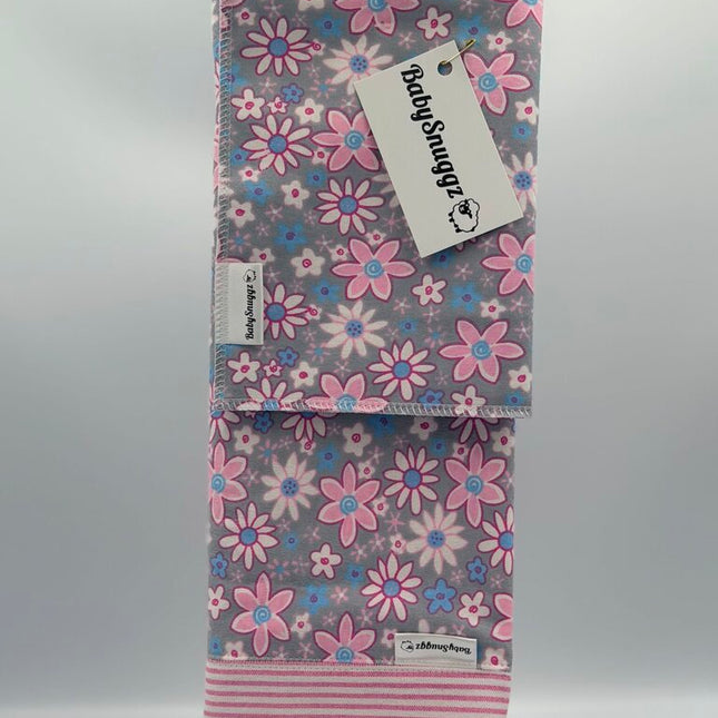 Baby Blanket with Matching Burp Cloth