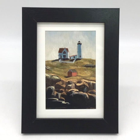 Nubble Light 5x7 Framed Art Print