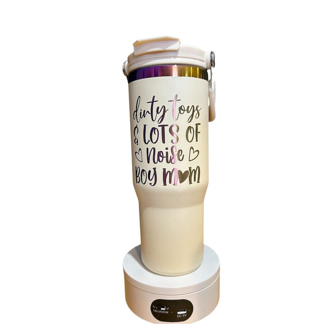 30 oz Boy Mom