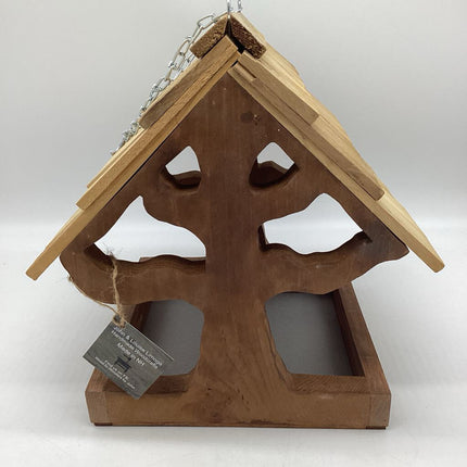 Rustic Wood Birdfeeder