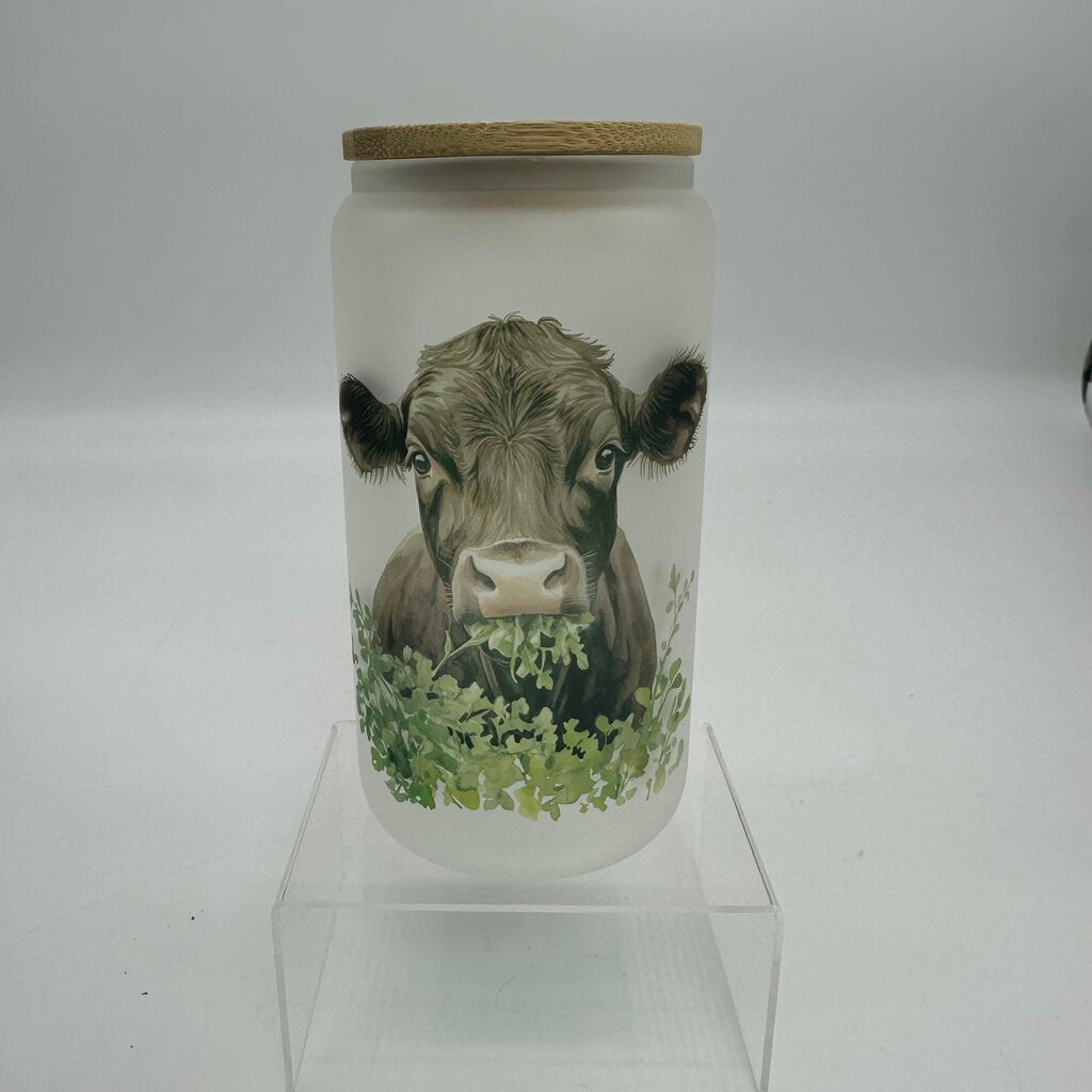 Baby black cow