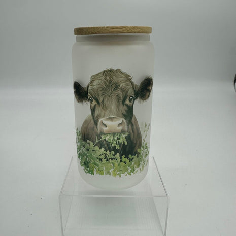 Baby black cow
