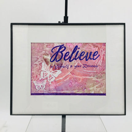 5x7 Painting- Believe in Yourself- Pop-in