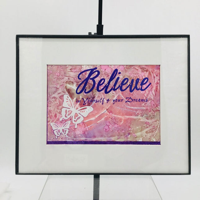 5x7 Painting- Believe in Yourself- Pop-in