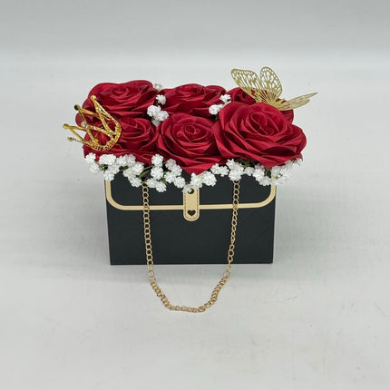 Black Purse bouquet