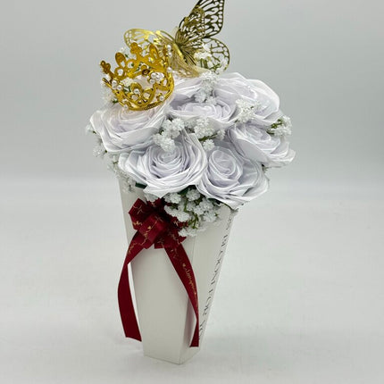 White Butterfly Bouquet