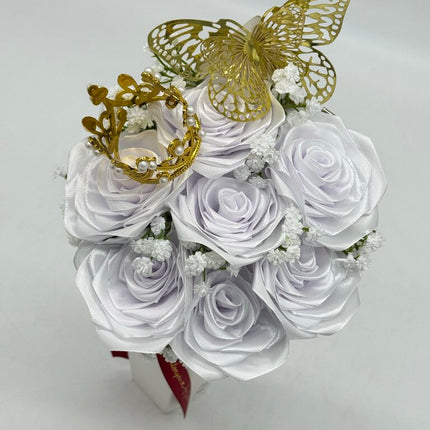 White Butterfly Bouquet