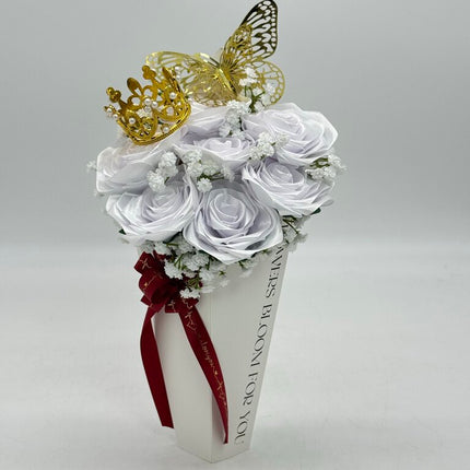 White Butterfly Bouquet
