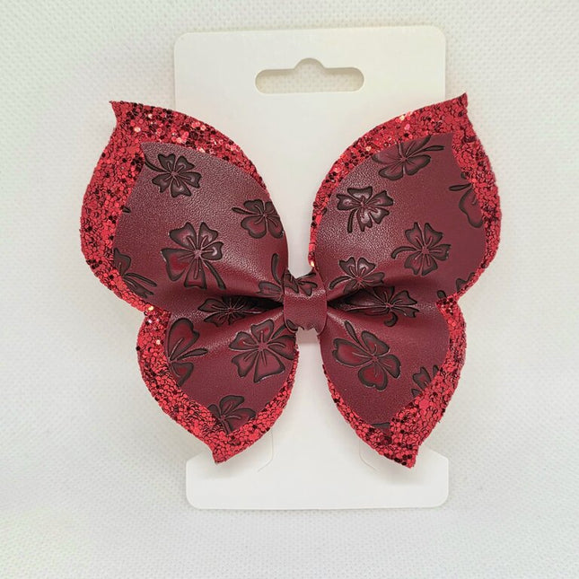 Red Flower Butterfly