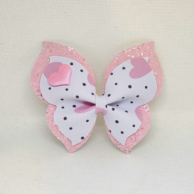 Pink Heart Butterfly