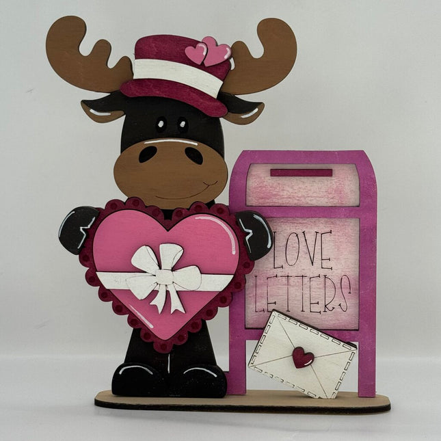 Love Letters Valentine Moose