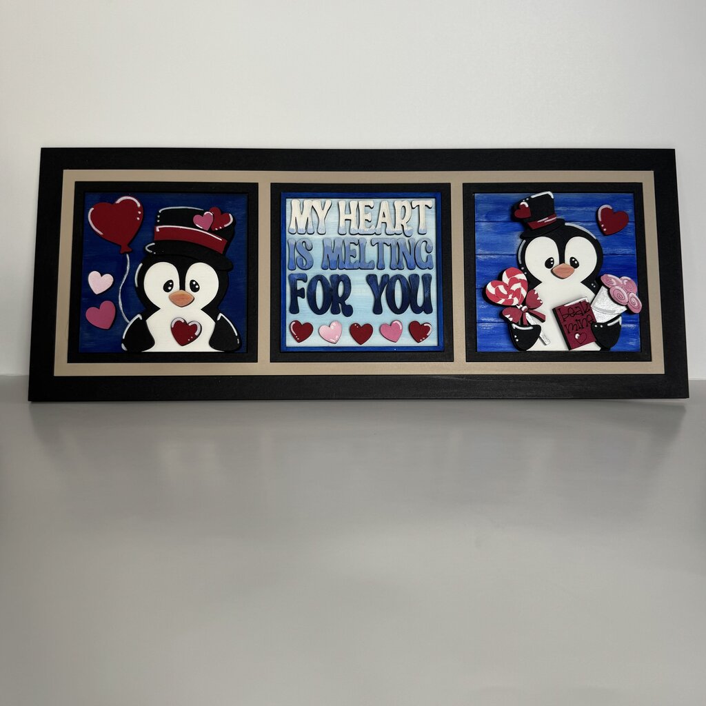 Interchangeable Decorative Leaning Style Frame