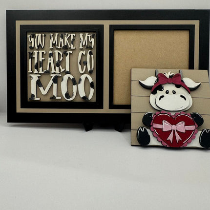 Interchangeable Decorative Leaning Style Frame