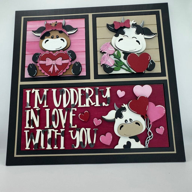 Interchangeable Decorative Leaning Style Frame