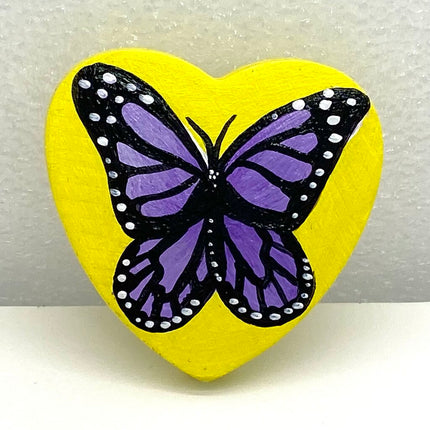 Purple Butterfly Magnet