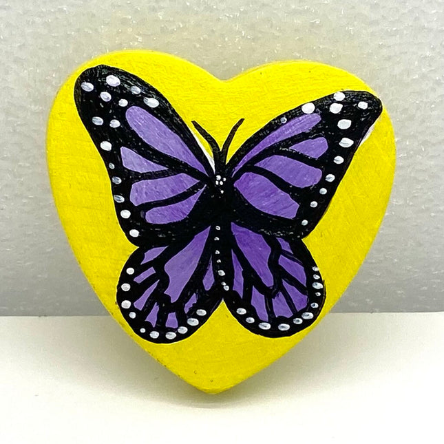 Purple Butterfly Magnet