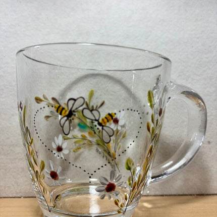 Bee eucalyptus mug
